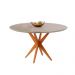 Mesa de Jantar Simpatia Redonda JCM Movelaria Off White 1,08M