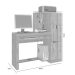 Mesa para Computador Aroeira Nobre