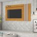 Painel Atraente para TV até 70 Polegadas Cinamono Off White