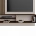 Painel Preciso para TV até 65 Polegadas JCM Movelaria Off White Café