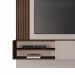 Painel Preciso para TV até 65 Polegadas JCM Movelaria Off White Café