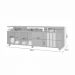 Rack Atraente para TV até 75 Polegadas JCM Movelaria Cinamono Off White