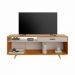 Rack Ímpar para TV até 65 Polegadas JCM Movelaria Cinamono Off White