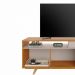 Rack Ímpar para TV até 65 Polegadas JCM Movelaria Cinamono Off White