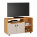 Rack Seleto para TV até 49 Polegadas JCM Movelaria Cinamono Off White