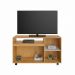 Rack Seleto para TV até 49 Polegadas JCM Movelaria Cinamono Off White