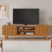 Rack Trunfo para TV até 70 Polegadas com Porta Ripada JCM Movelaria Cinamomo