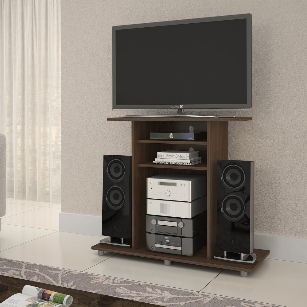 Rack para TV 32 até Polegadas Cipo JCM Movelaria  Café