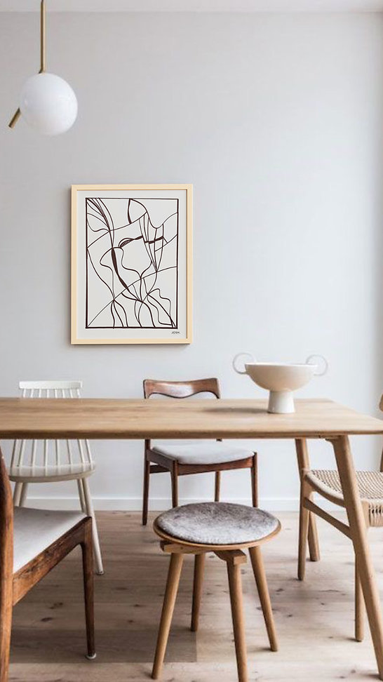 Quadro Abstrato - JOSH