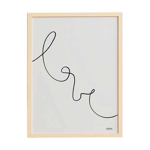 Quadro Love 60x80 - JOSH