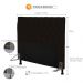 Cabeceira Cama Box Casal 140cm Cristal Corino Marrom - JS Móveis
