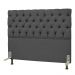 Cabeceira Cama Box Casal 140cm Cristal Linho Cinza - JS Móveis