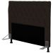 Cabeceira Cama Box Casal 195cm Cristal Corino Marrom - JS Móveis