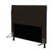 Cabeceira Cama Box Casal 195cm Cristal Corino Marrom - JS Móveis