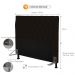 Cabeceira Cama Box Casal 195cm Cristal Corino Marrom - JS Móveis