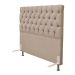 Cabeceira Cama Box Casal King 195cm Cristal Linho Bege - JS Móveis