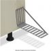 Cabeceira Cama Box Casal Queen 160cm Cristal Linho Chumbo - JS Móveis