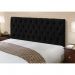 Cabeceira Cama Box Casal Queen 160cm Cristal Suede Preto - JS Móveis