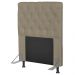 Cabeceira Cama Box Solteiro 90cm Cristal Corino Areia - JS Móveis