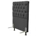 Cabeceira Cama Box Solteiro 90cm Cristal Linho Cinza - JS Móveis