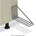Cabeceira Cama Box Solteiro 90cm Cristal Veludo Cinza - JS Móveis