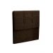 Cabeceira Cama Box Solteiro 90cm London Veludo Chocolate - JS Móveis