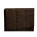 Cabeceira Cama Box Solteiro 90cm London Veludo Chocolate - JS Móveis