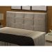 Cabeceira Casal Cama Box 140cm London Castor - JS Móveis