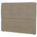 Cabeceira Casal Cama Box 195cm London Corino Areia - JS Móveis