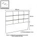 Cabeceira Casal Queen Cama Box 160 cm London Bege - JS Móveis