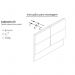 Cabeceira Casal Queen Cama Box 160 cm London Bege - JS Móveis