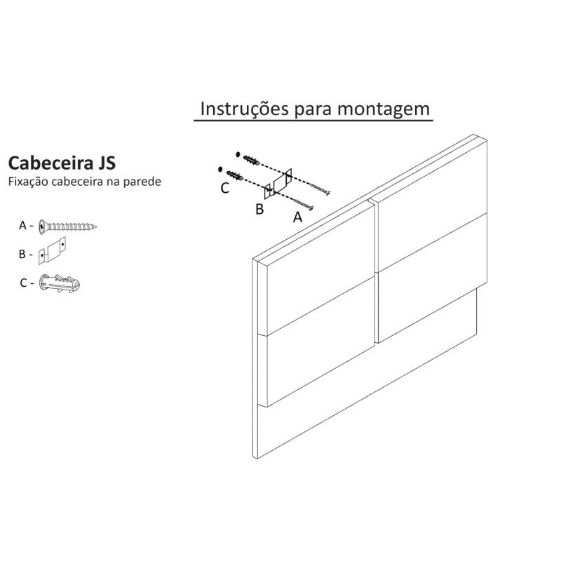 Cabeceira Casal Queen Cama Box 160 cm London Bege - JS Móveis