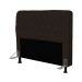Cabeceira Paris Para Cama Box Casal 195cm Paris Corino Marrom - JS Móveis