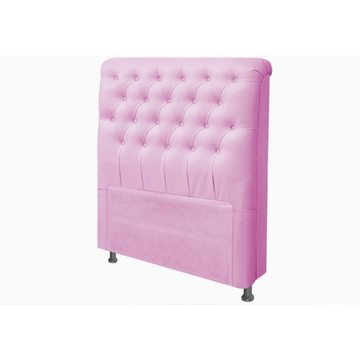 Cabeceira Paris Para Cama Box Solteiro 90 cm Corino - JS Móveis