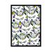 Quadro com Moldura Cats Colorido (45x32)