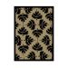 Quadro com Moldura Tree Bege e Preto (45x32)