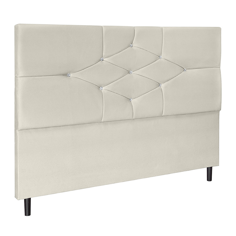 Cabeceira Camboriú Para Cama Box Queen 164 cm Suede - SSX Multicoisas