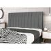 Cabeceira Leblon Para Cama Box Queen 164 cm Suede Cinza - SSX Multicoisas