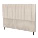 Cabeceira Leblon bege 164 queen super luxo decoração cama box quarto