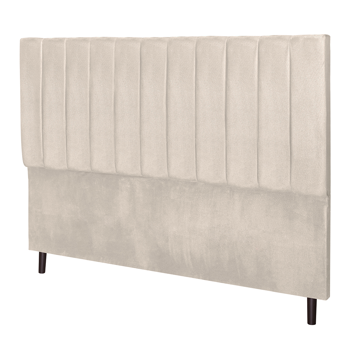 Cabeceira Pro Leblon Bege Queen 1,64 Jbe Moveis Para Cama Box 1,58 Quaro Luxo Melhor Decoração