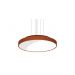 Pendente PDT Luminária Lustre 100x50cm Lâmpada 7653 Cobre