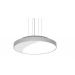Pendente PDT Luminária Lustre 100x50cm Lâmpada 7653 Prata