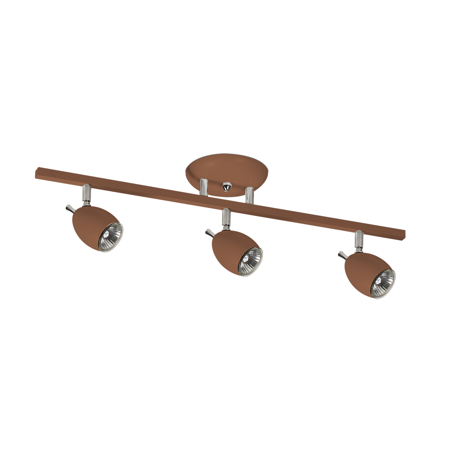 Spot Led Direcionável 17x13x40cm 1 Un Bivolt Cobre