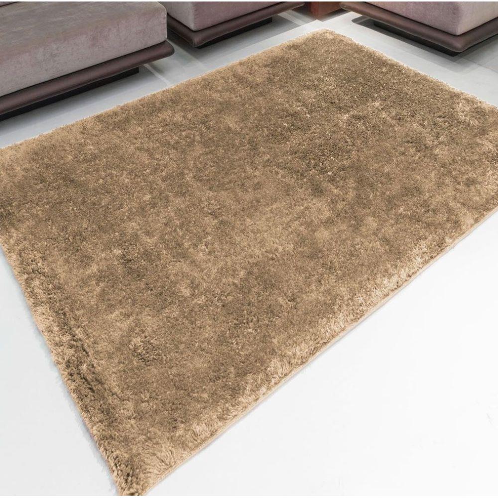 Tapete Encanto 1,00m x 0,50m Marrom Jolitex