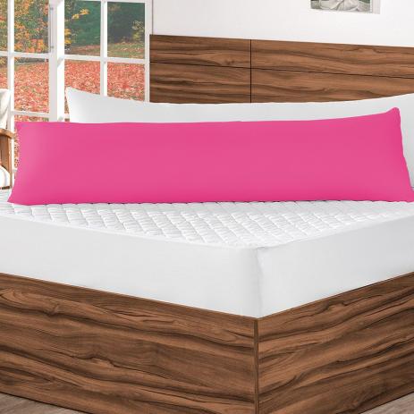 Fronha com zíper para travesseiro 45 x 145 - Pink Juma
