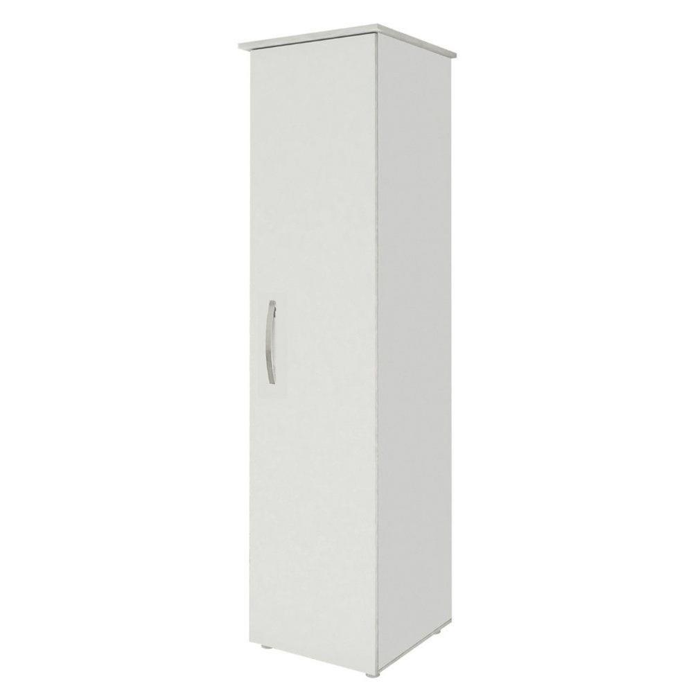 Armário Multiuso Jasmim 1 Porta Kaiki Móveis Branco