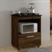 Balcão para Cooktop 4 Bocas Salvia Kaiki Móveis Ypê