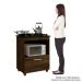 Balcão para Cooktop 4 Bocas Salvia Kaiki Móveis Ypê