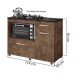 Balcão para Cooktop 4 Bocas Violeta Kaiki Móveis Ypê