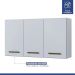 Cozinha Compacta Atenas 9 Portas 3 Gavetas Kaiki Móveis Branco